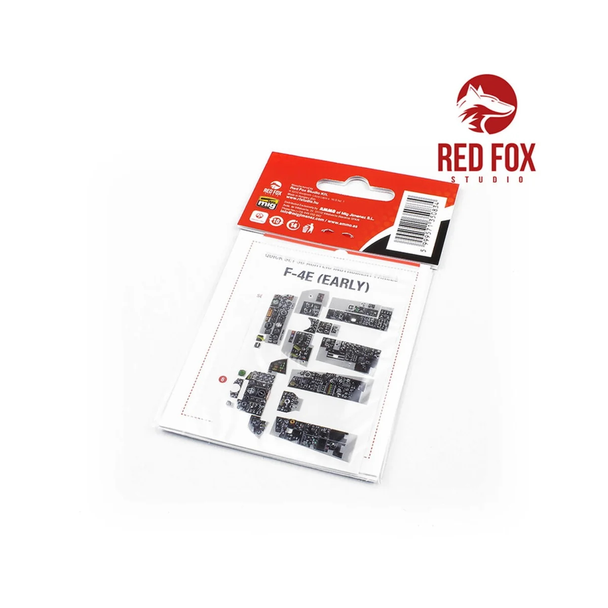 1/32 F-4E (Early) Phantom II (for Tamiya kit), 1/32 - Red Fox Studi...