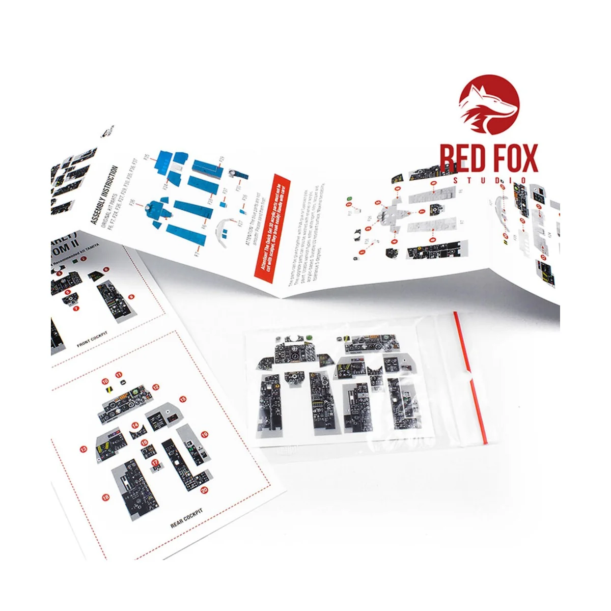 1/32 F-4E (Early) Phantom II (for Tamiya kit), 1/32 - Red Fox Studi...