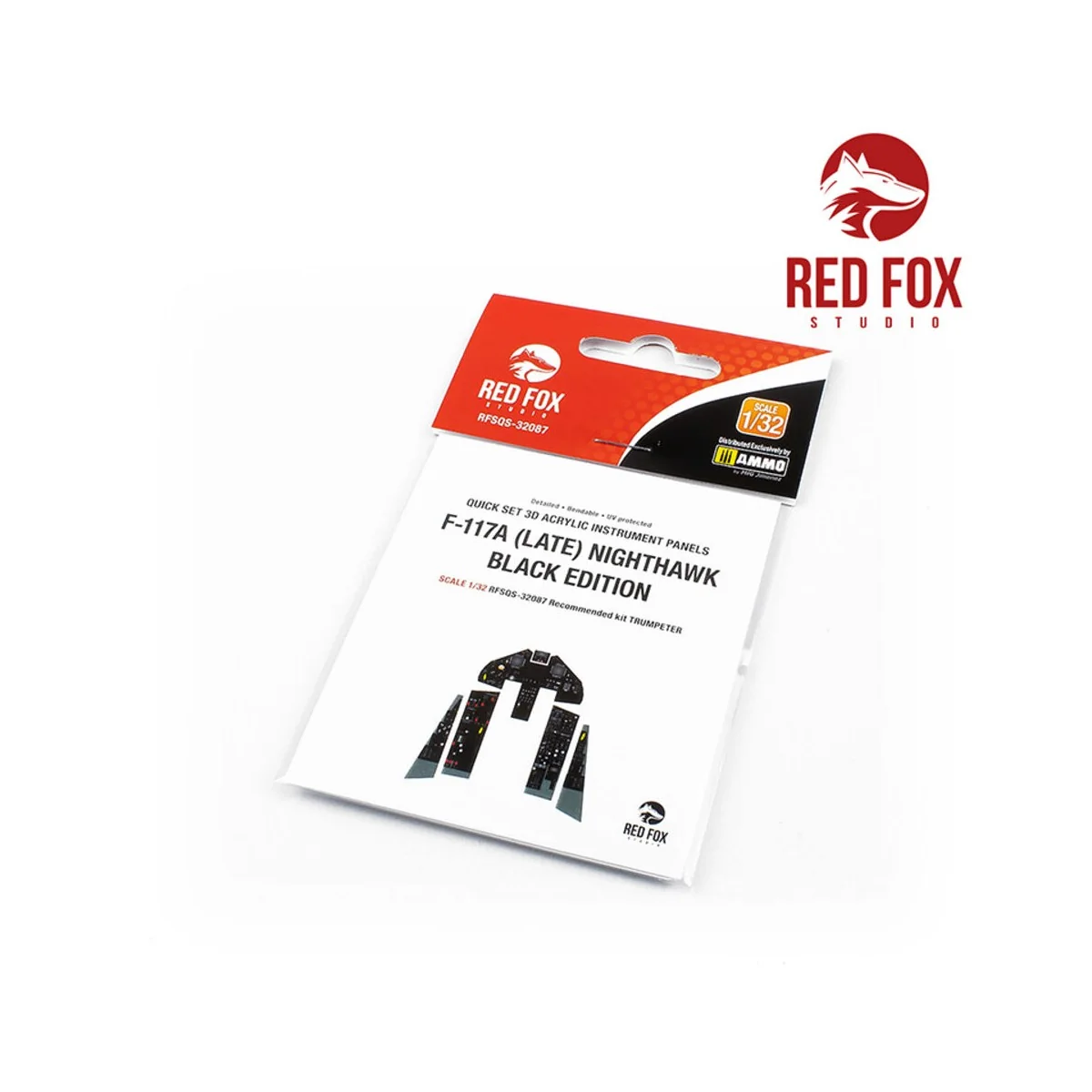 1/32 F-117A Nighthawk (Late) BE (for Trumpeter kit), 1/32 - Red Fox...