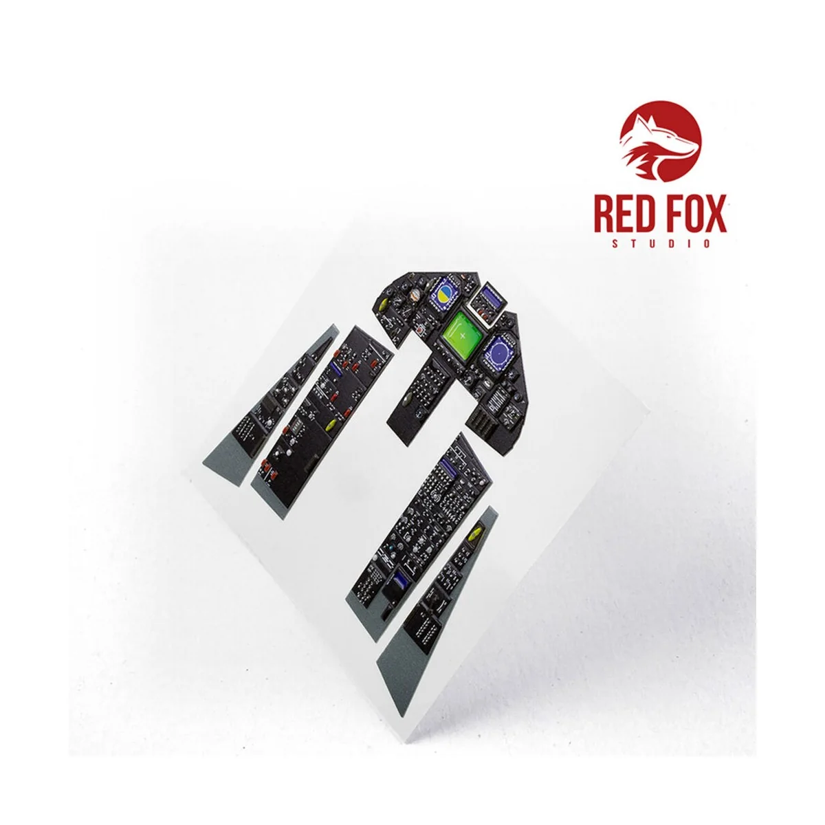1/32 F-117A Nighthawk (Late) (for Trumpeter kit), 1/32 - Red Fox St...