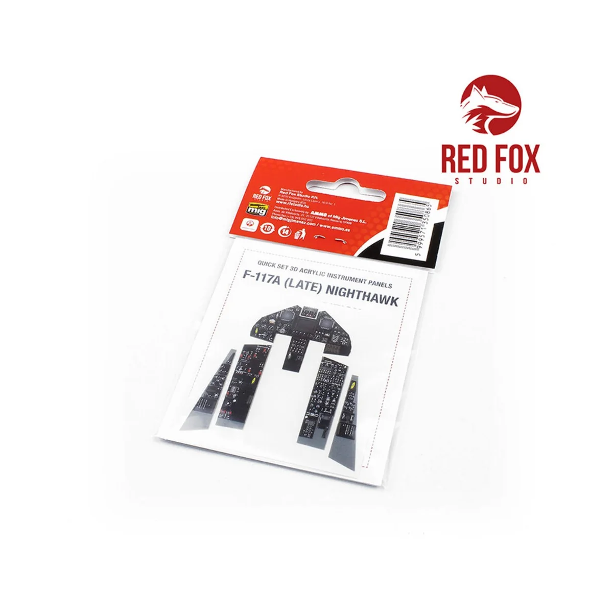 1/32 F-117A Nighthawk (Late) BE (for Trumpeter kit), 1/32 - Red Fox...