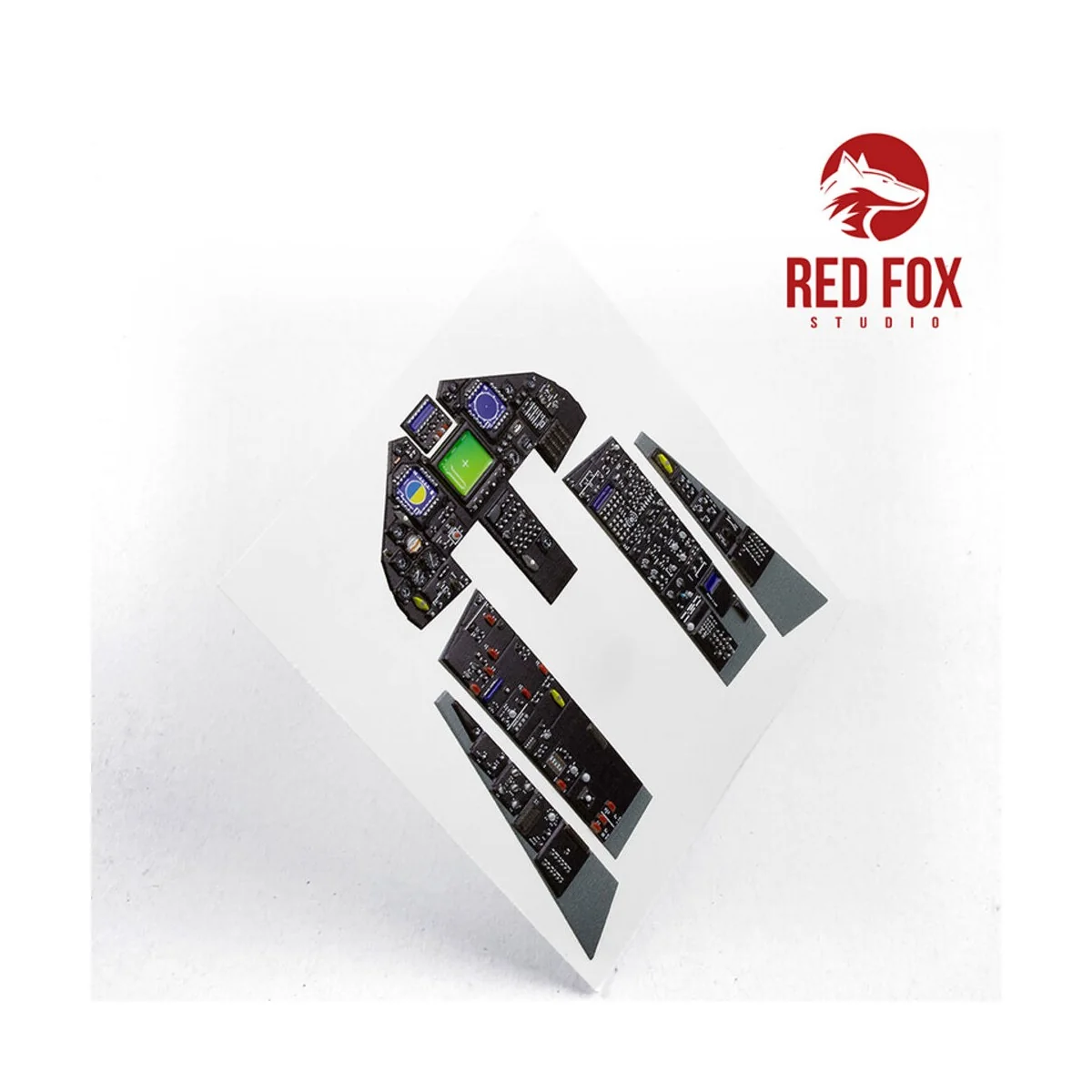 1/32 F-117A Nighthawk (Late) (for Trumpeter kit), 1/32 - Red Fox St...