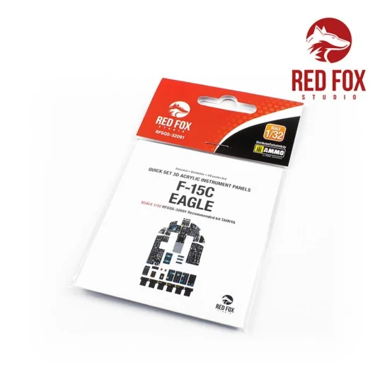 1/32 F-15C Eagle (for Tamiya kit), 1/32 - Red Fox Studio RFSQS-32091