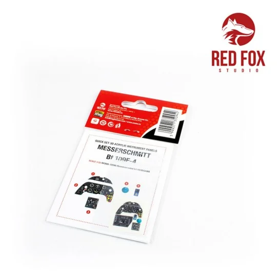1/32 Messerschmitt Bf 109F-4 (for Hasegawa Kit), 1/32 - Red Fox Stu...