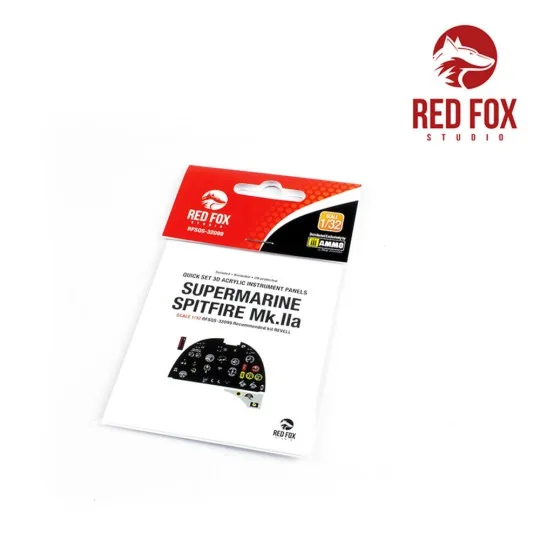 1/32 Supermarine Spitfire Mk.Iia (for Revell Kit), 1/32 - Red Fox S...
