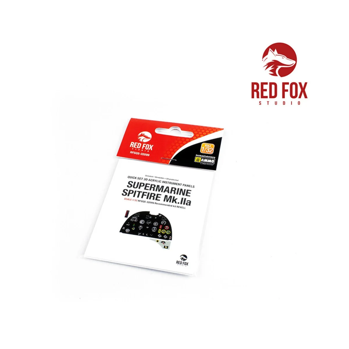 1/32 Supermarine Spitfire Mk.Iia (for Revell Kit), 1/32 - Red Fox S...