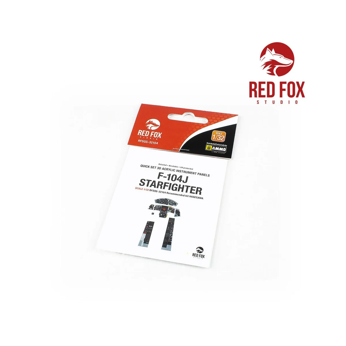 1/32 F-104J Starfighter (for Hasegawa kit), 1/32 - Red Fox Studio R...