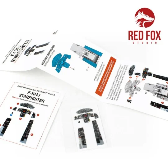 1/32 F-104J Starfighter (for Hasegawa kit), 1/32 - Red Fox Studio R...