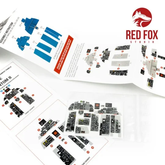 1/32 F-4E Phantom II (for Academy kit), 1/32 - Red Fox Studio RFSQS...