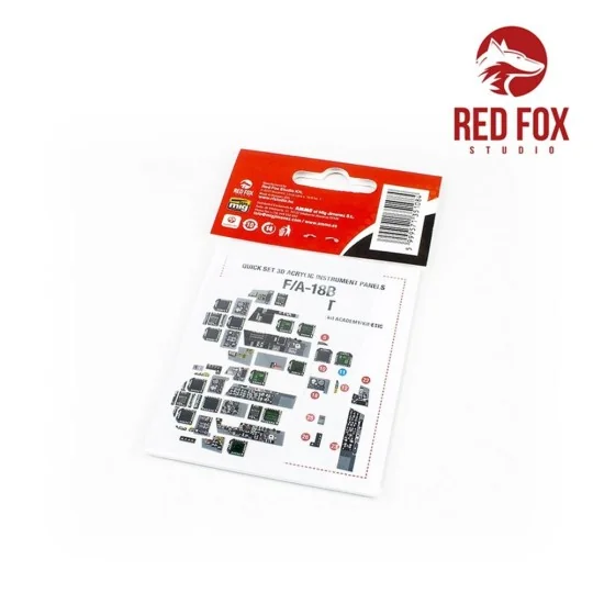 1/32 F/A-18B Hornet (for Academy/Kinetic kit), 1/32 - Red Fox Studi...