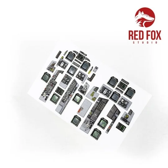 1/32 F/A-18B Hornet (for Academy/Kinetic kit), 1/32 - Red Fox Studi...