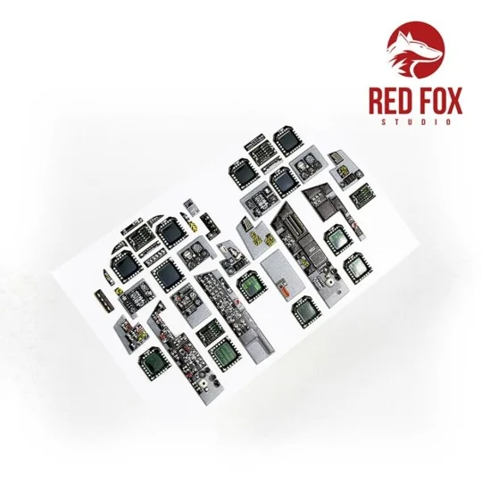 1/32 F/A-18B Hornet (for Academy/Kinetic kit), 1/32 - Red Fox Studi...