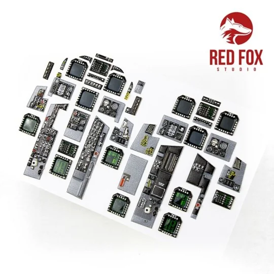 1/32 F/A-18B Hornet (for Academy/Kinetic kit), 1/32 - Red Fox Studi...