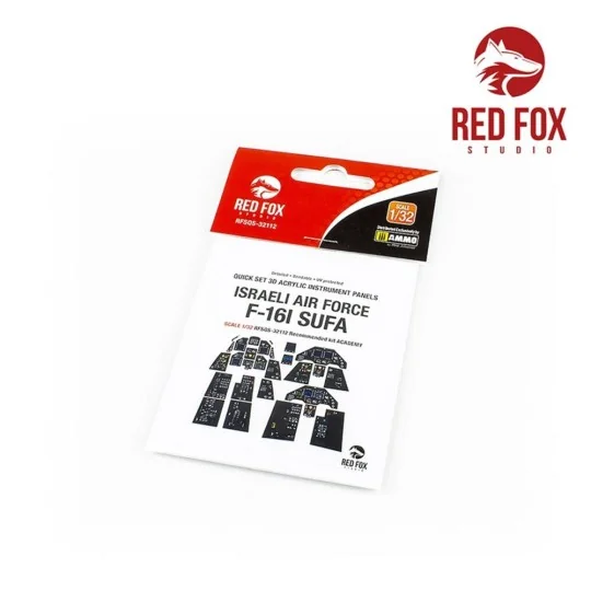 1/32 F-16I Sufa (for Academy kit), 1/32 - Red Fox Studio RFSQS-32112