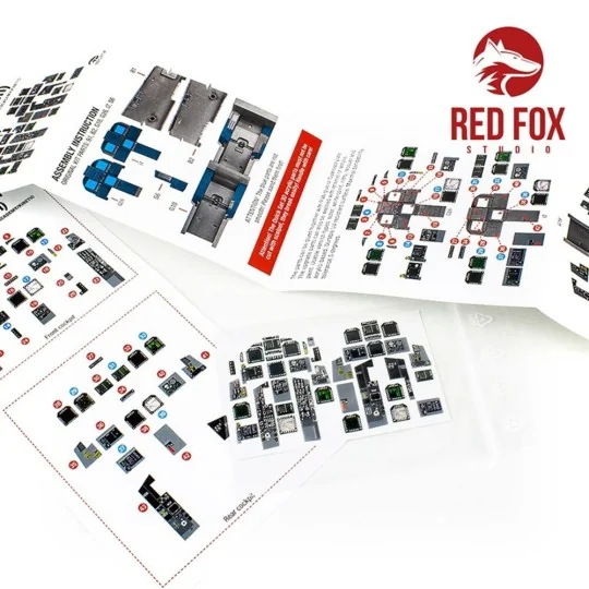 1/32 F/A-18D Early Hornet (for Academy/Kinetic kit), 1/32 - Red Fox...