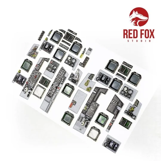 1/32 F/A-18D Early Hornet (for Academy/Kinetic kit), 1/32 - Red Fox...