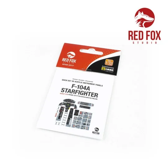 1/32 F-104A Starfighter (for Italeri kit), 1/32 - Red Fox Studio RF...
