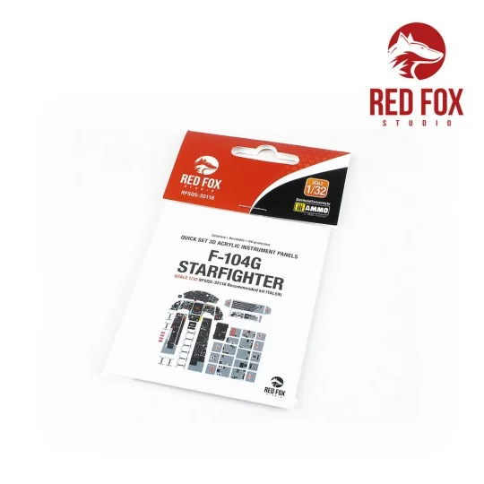 1/32 F-104G Starfighter (for Italeri kit), 1/32 - Red Fox Studio RF...