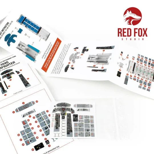1/32 F-104G Starfighter (for Italeri kit), 1/32 - Red Fox Studio RF...
