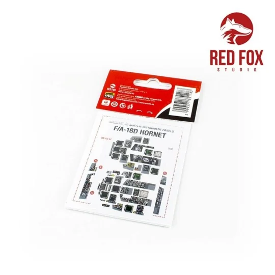 1/32 F/A-18D Late Hornet (for Academy/Kinetic kit), 1/32 - Red Fox ...