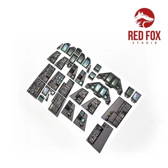 1/32 F-16F Block 60 Fighting Falcon (for Academy kit), 1/32 - Red F...