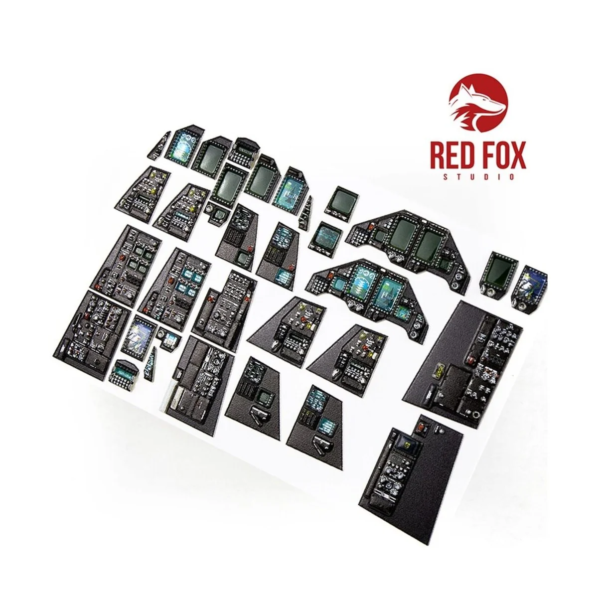 1/32 F-16F Block 60 Fighting Falcon (for Academy kit), 1/32 - Red F...