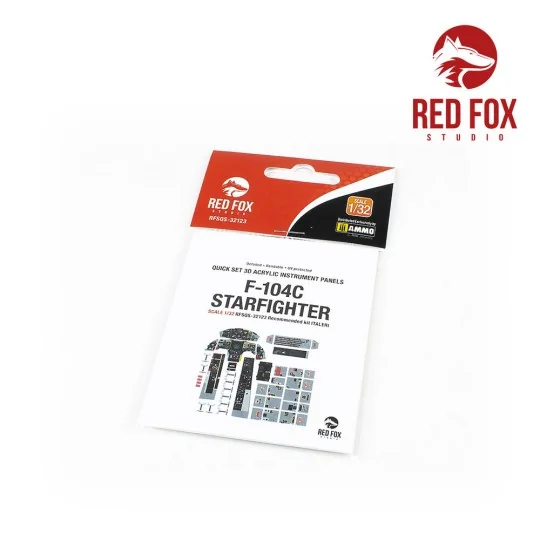 1/32 F-104C Starfighter (for Italeri kit), 1/32 - Red Fox Studio RF...