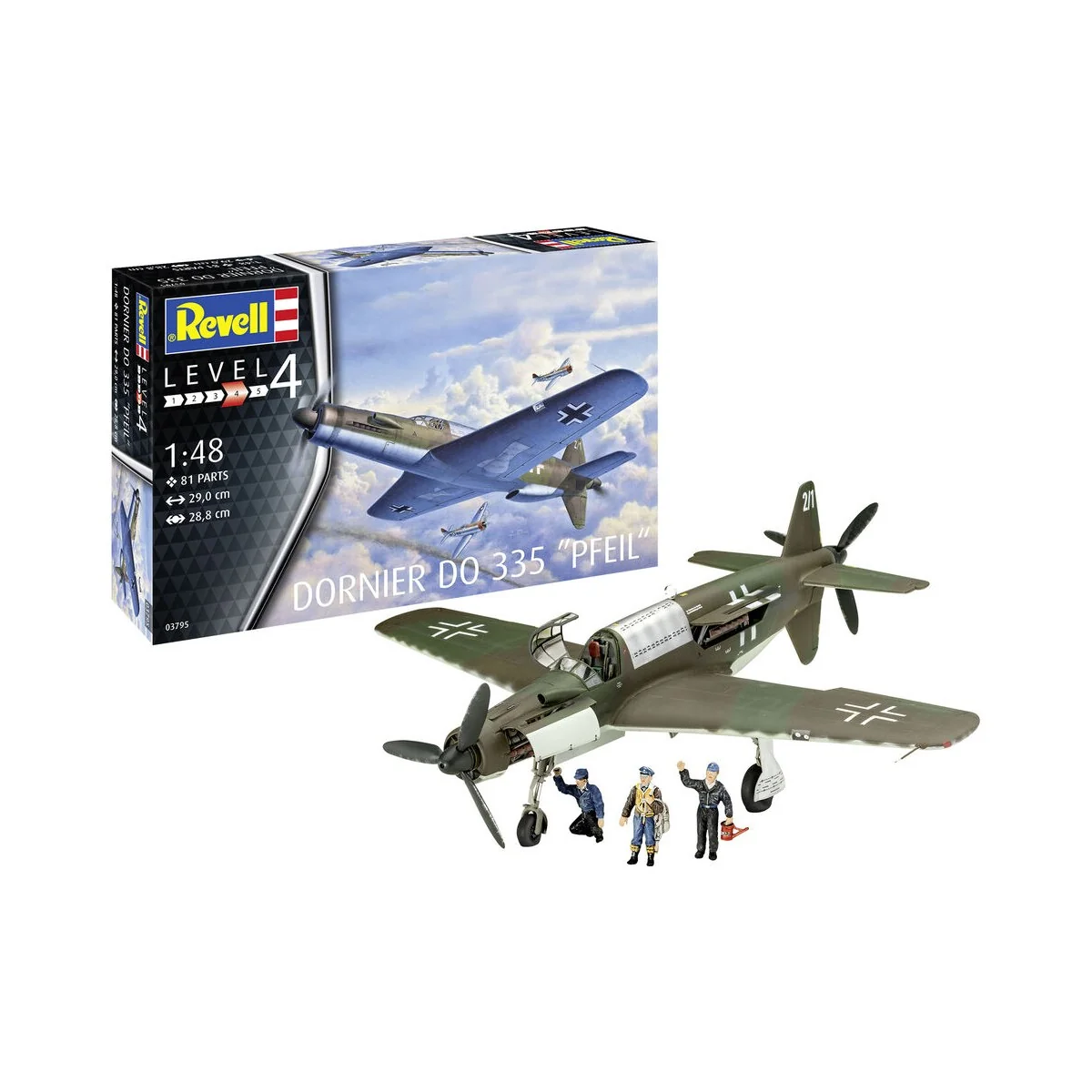 Do335 Pfeil, 1/48 - Revell 03795