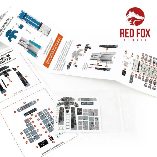 1/32 F-104S ASA M Starfighter (for Italeri kit), 1/32 - Red Fox Stu...