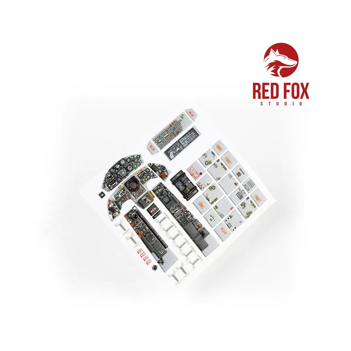 1/32 F-104S ASA M Starfighter (for Italeri kit), 1/32 - Red Fox Stu...