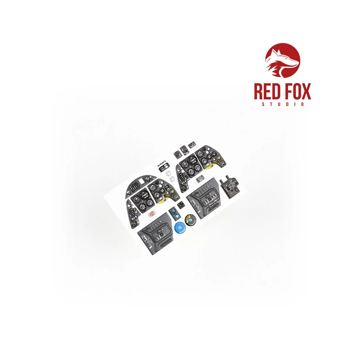1/32 Bf 109G-2/G-4 (for Revell kit), 1/32 - Red Fox Studio RFSQS-32129