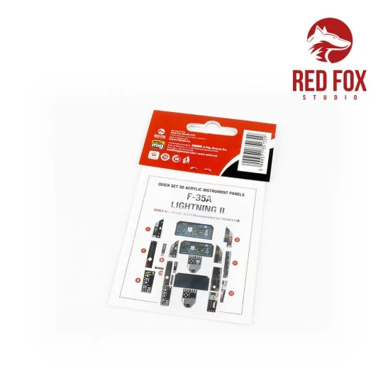 1/32 F-35A Lightning II (for Trumpeter kit), 1/32 - Red Fox Studio ...