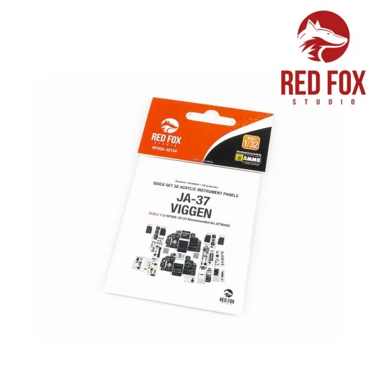 1/32 Saab JA-37 Viggen (for Jetmads kit), 1/32 - Red Fox Studio RFS...
