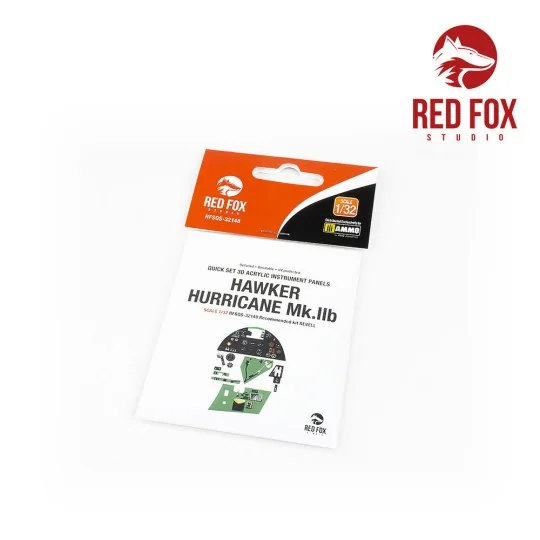 1/32 Hawker Hurricane Mk Iib (for Revell kit), 1/32 - Red Fox Studi...
