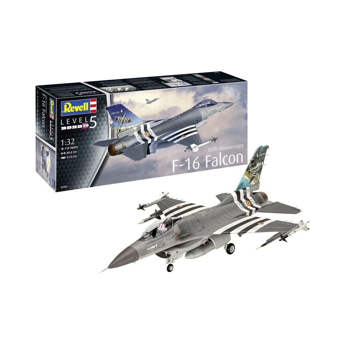 50th Anniversary F-16 Falcon - Revell 03802