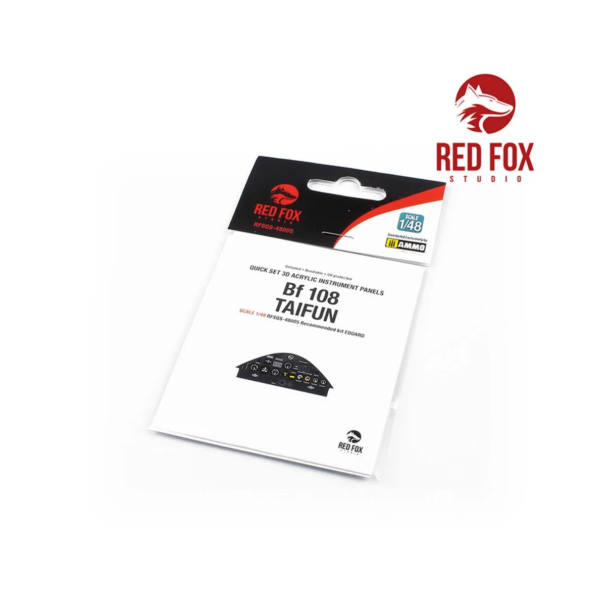 1/48 Bf 108 Taifun (for Eduard kit), 1/48 - Red Fox Studio RFSQS-48005
