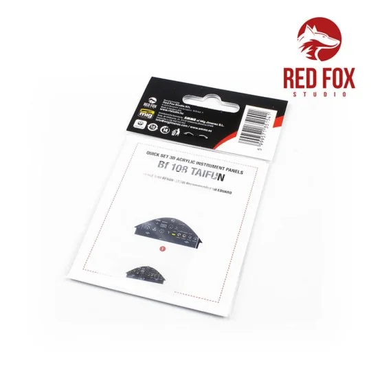 1/48 Bf 108 Taifun (for Eduard kit), 1/48 - Red Fox Studio RFSQS-48005