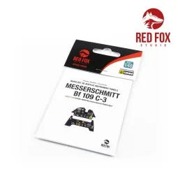 1/48 Messerschmitt Bf 109C-3 (for Modelsvit kit), 1/48 - Red Fox St...