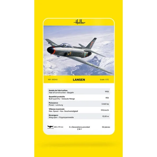 Lansen, 1/72 - Heller 80343