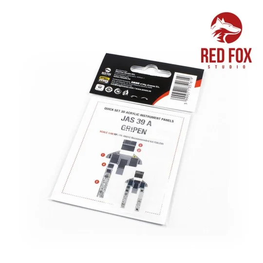 1/48 JAS 39 A Gripen (for Italeri kit), 1/48 - Red Fox Studio RFSQS...