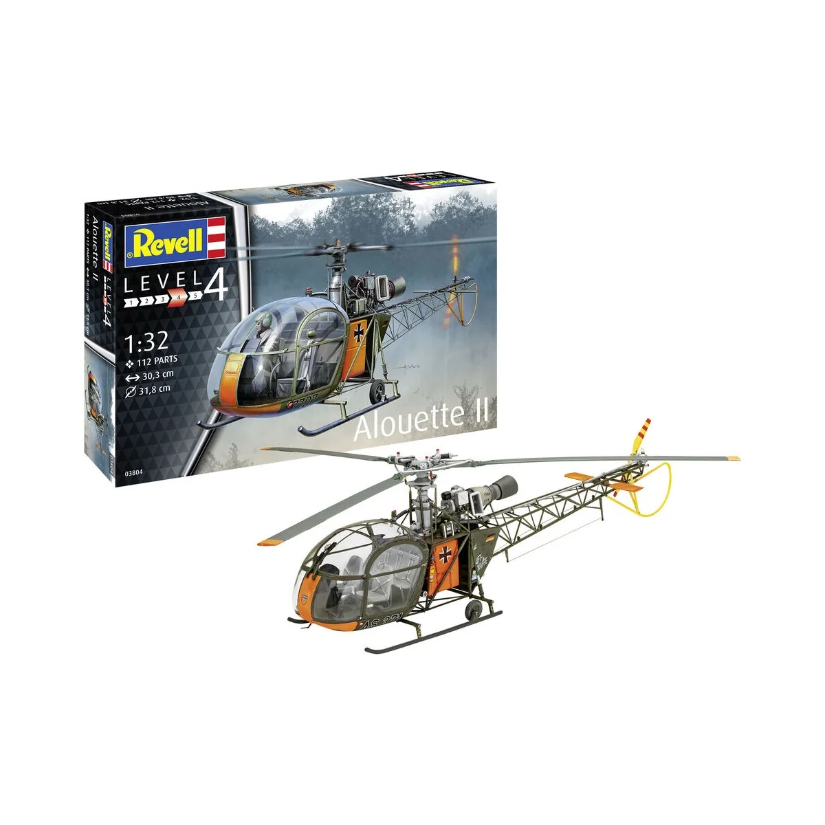 Alouette II, 1/32 - Revell 03804