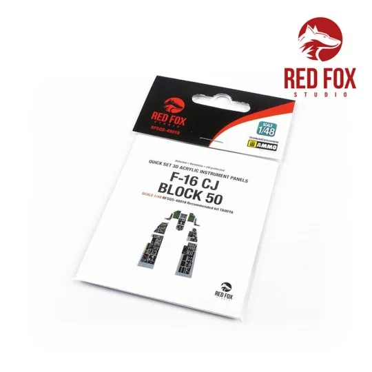 1/48 F-16CJ Block 50 (for Tamiya kit), 1/48 - Red Fox Studio RFSQS-...