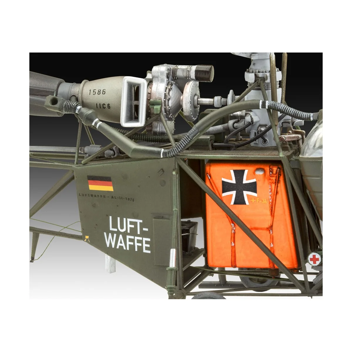 Alouette II, 1/32 - Revell 03804