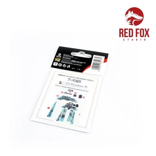 1/48 Sukhoi Su-33 Flanker D (for Minibase kit), 1/48 - Red Fox Stud...