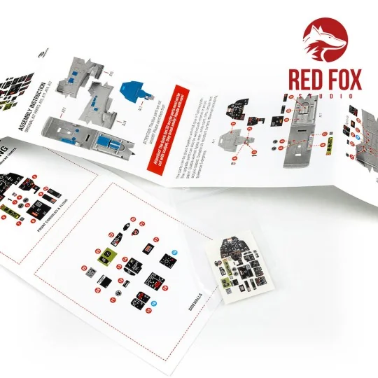 1/48 P-51D Mustang (for Tamiya kit), 1/48 - Red Fox Studio RFSQS-48030
