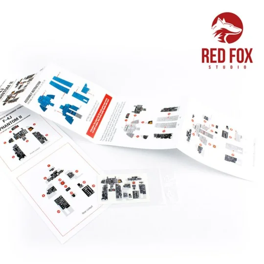 1/48 F-4J Phantom II (for Academy kit), 1/48 - Red Fox Studio RFSQS...