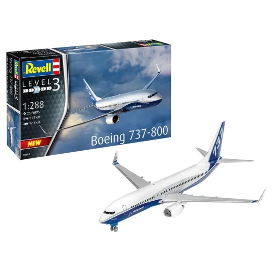 Boeing 737-800, 1/288 - Revell 3809