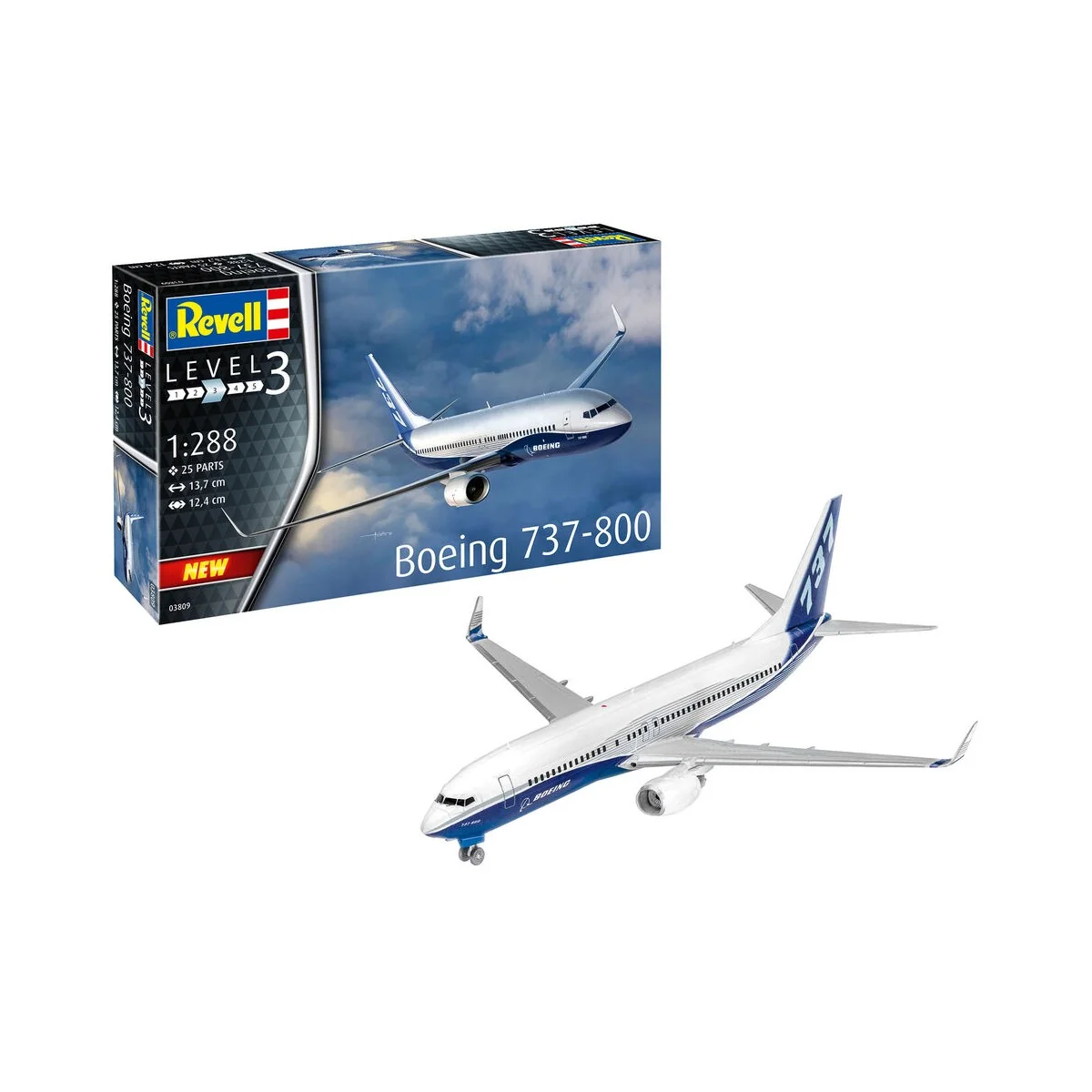 Boeing 737-800, 1/288 - Revell 3809