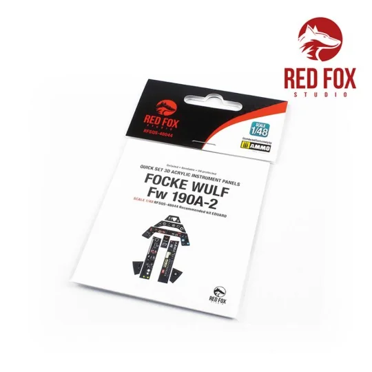 1/48 Focke Wulf Fw 190A-2 (for Eduard kit), 1/48 - Red Fox Studio R...