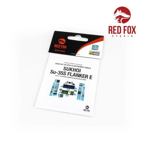 1/48 Szu 35S Flanker E (for GWH kit), 1/48 - Red Fox Studio RFSQS-4...